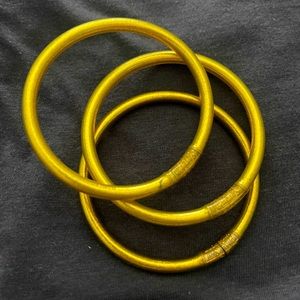 3 BuDha Girl Bangles size medium